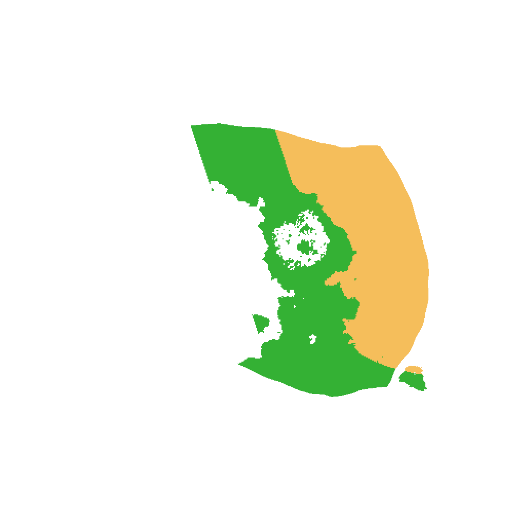 Biome Rust Map: Procedural Map, Size: 1000, Seed: 3877622