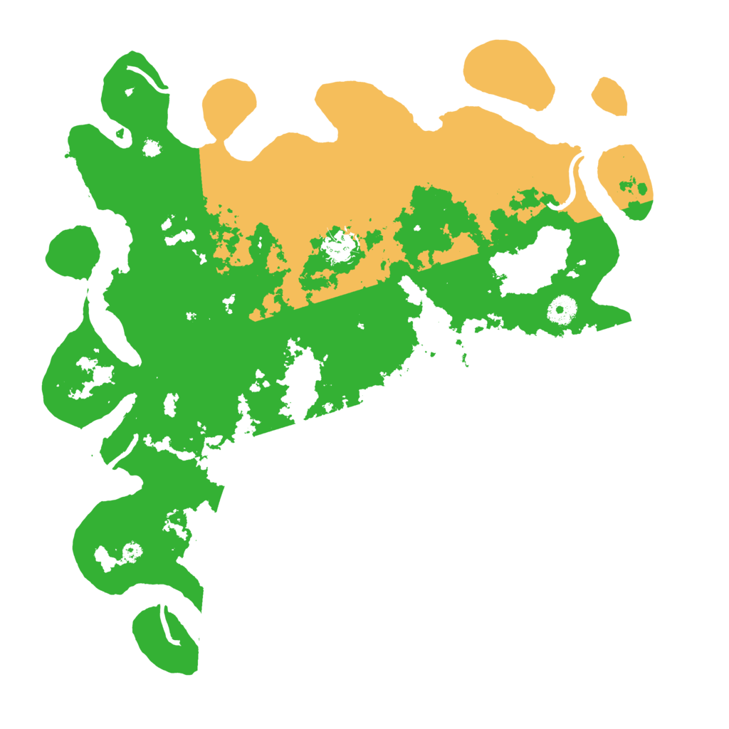 Biome Rust Map: Procedural Map, Size: 3800, Seed: 15150116