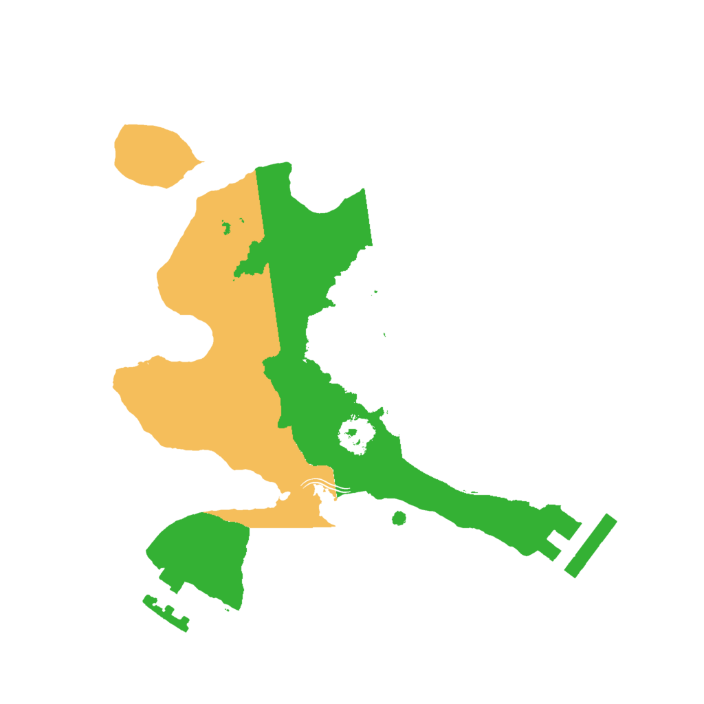 Biome Rust Map: Procedural Map, Size: 2000, Seed: 1730010139