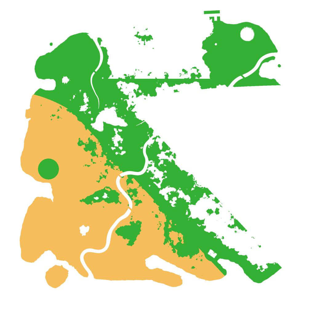 Biome Rust Map: Procedural Map, Size: 4000, Seed: 2028855253