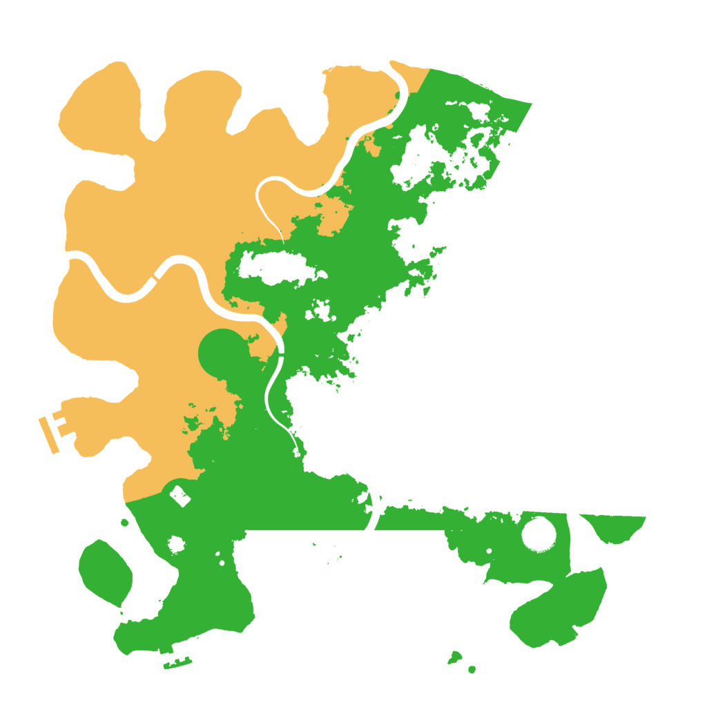 Biome Rust Map: Procedural Map, Size: 3750, Seed: 49815679
