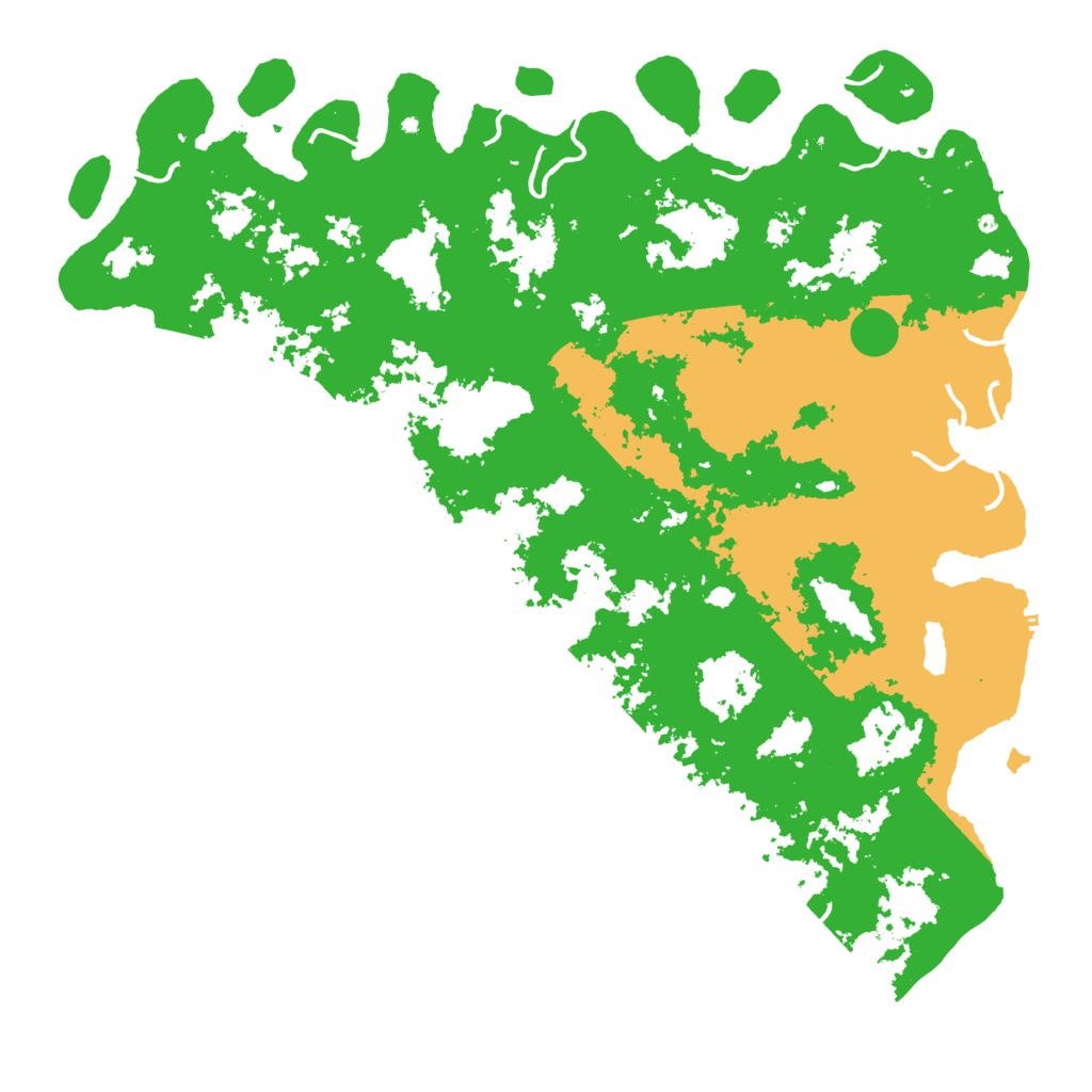 Biome Rust Map: Procedural Map, Size: 6000, Seed: 87946969