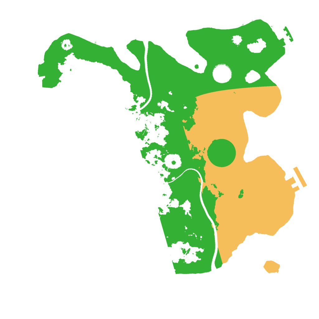 Biome Rust Map: Procedural Map, Size: 3000, Seed: 14722