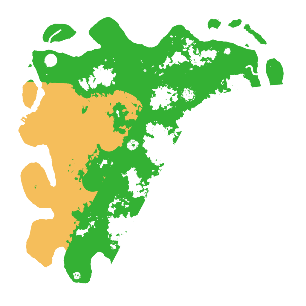 Biome Rust Map: Procedural Map, Size: 4250, Seed: 711142181