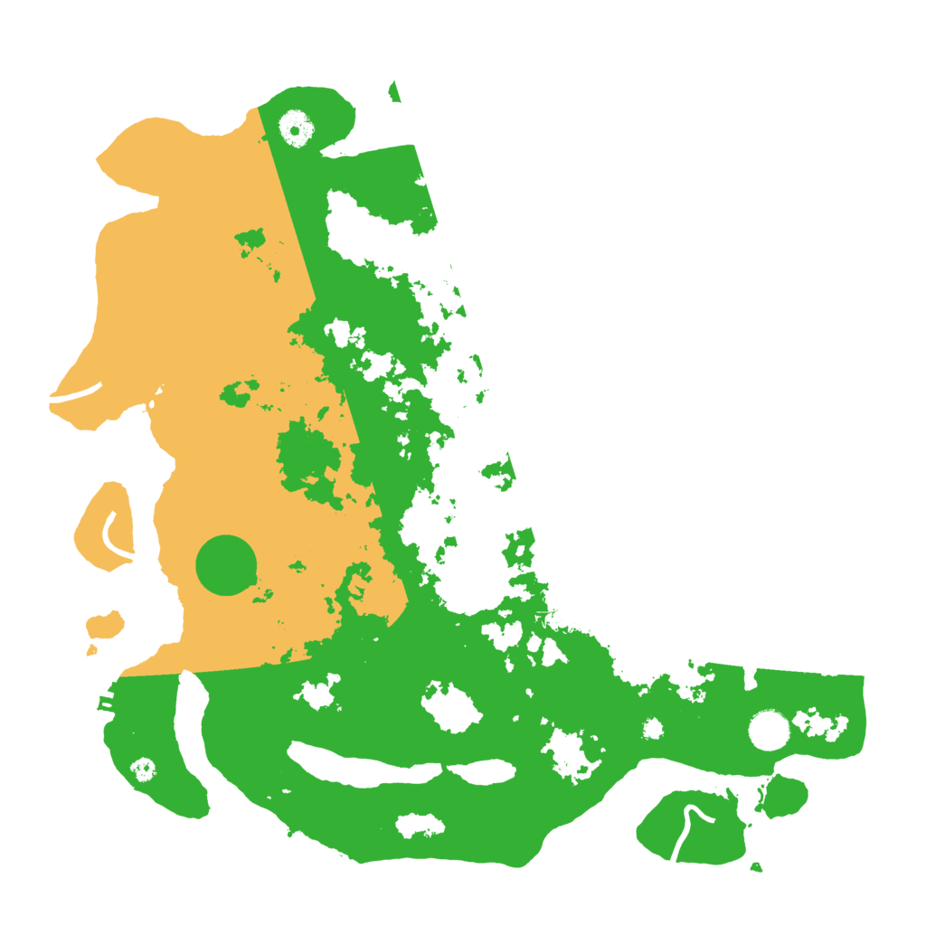 Biome Rust Map: Procedural Map, Size: 4000, Seed: 2436