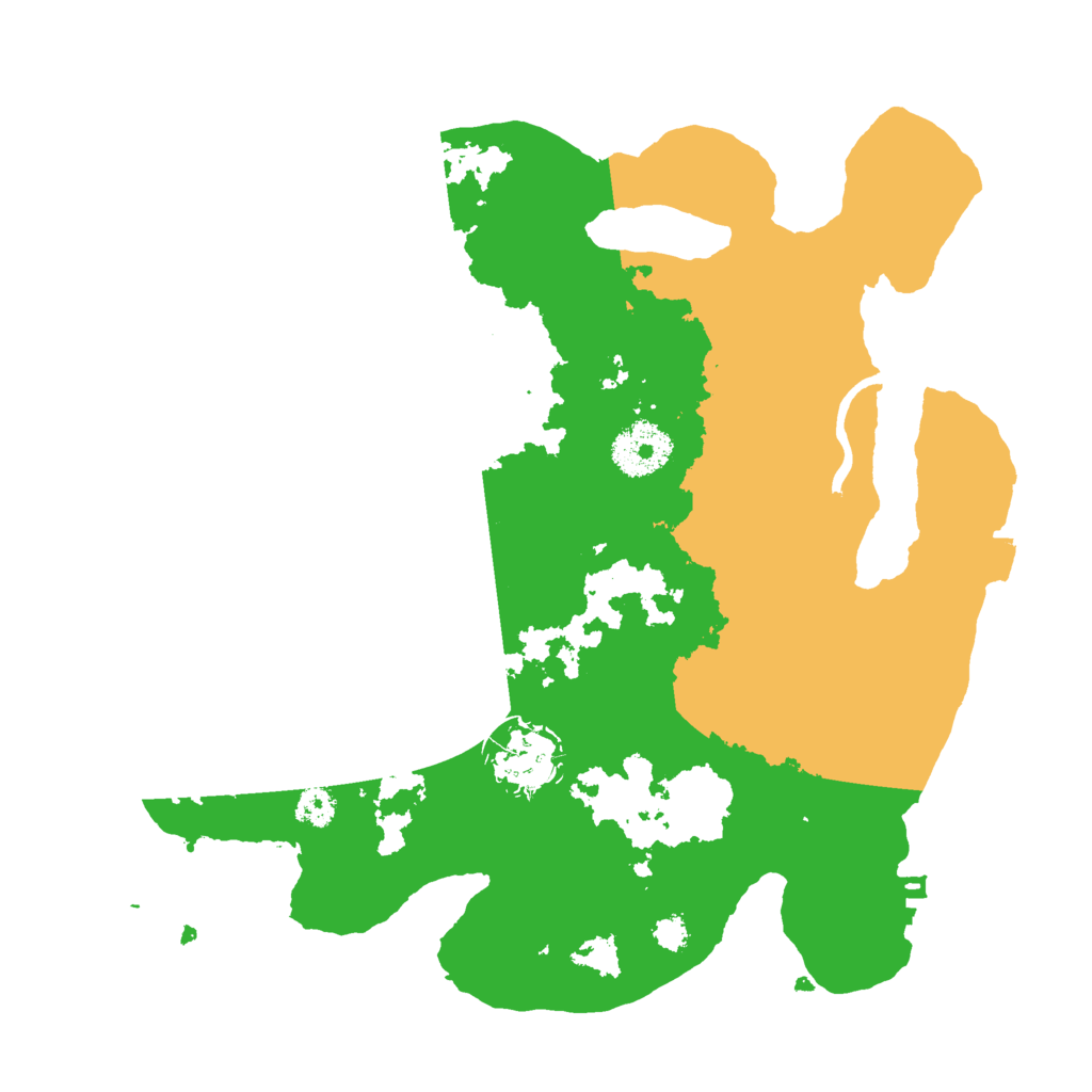 Biome Rust Map: Procedural Map, Size: 2939, Seed: 1066