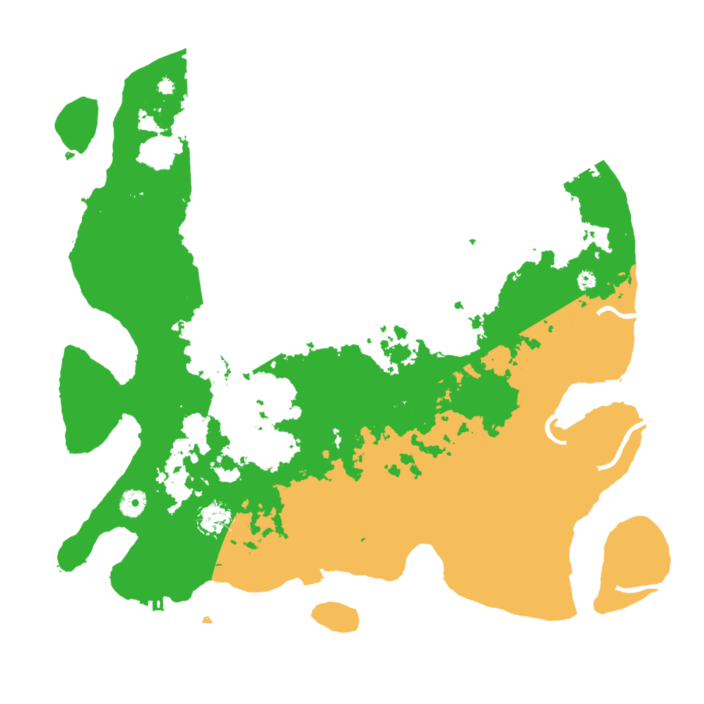 Biome Rust Map: Procedural Map, Size: 3900, Seed: 21305396