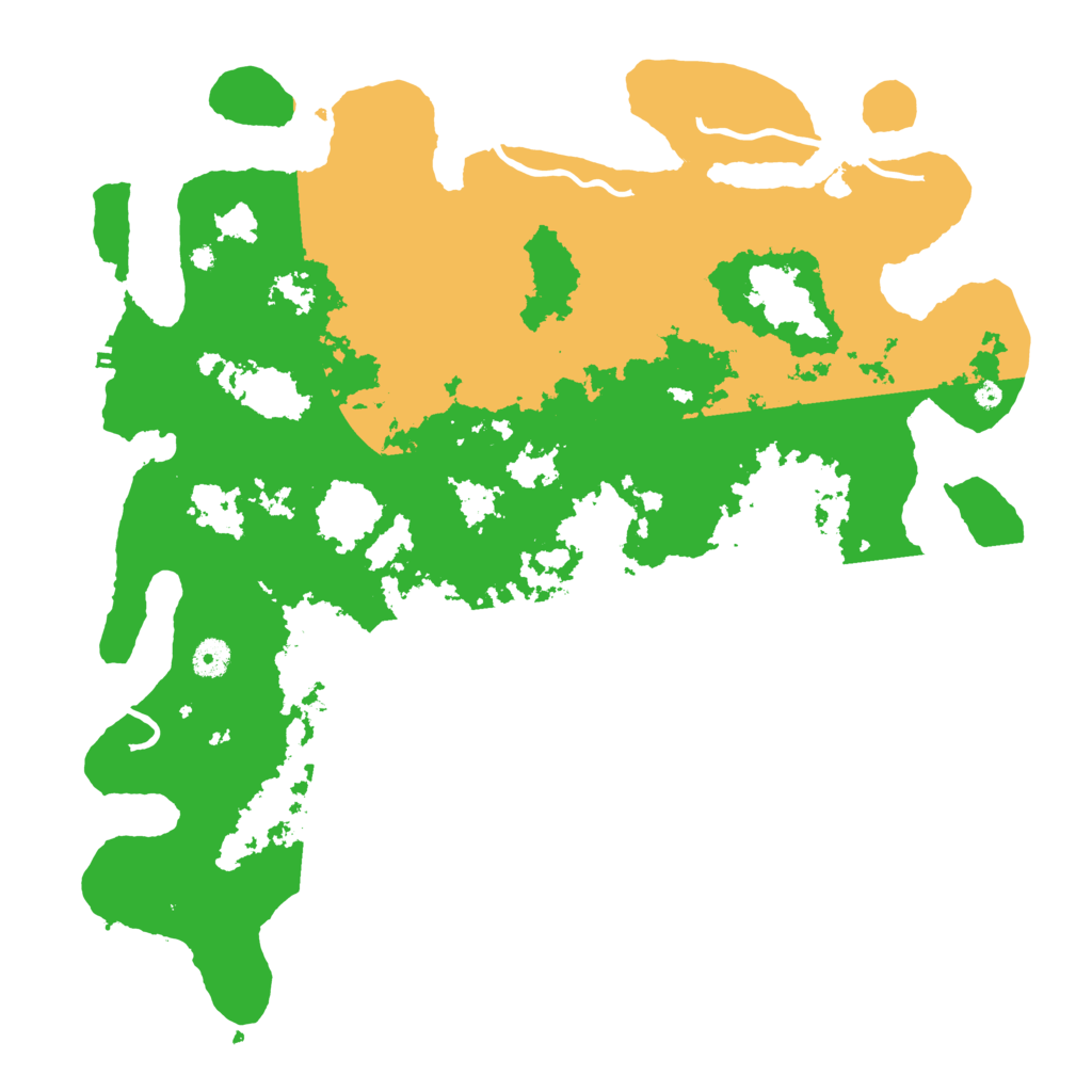 Biome Rust Map: Procedural Map, Size: 4300, Seed: 47425083
