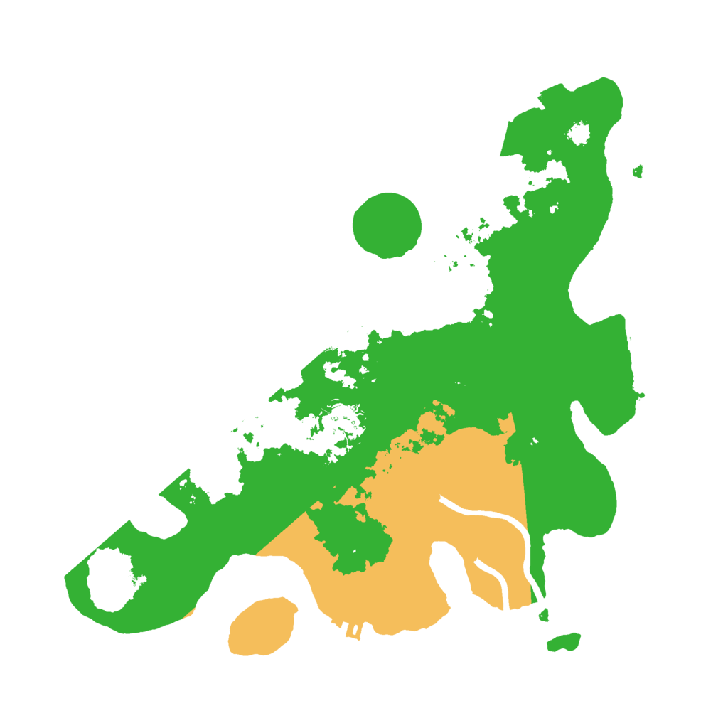 Biome Rust Map: Procedural Map, Size: 3000, Seed: 973900523