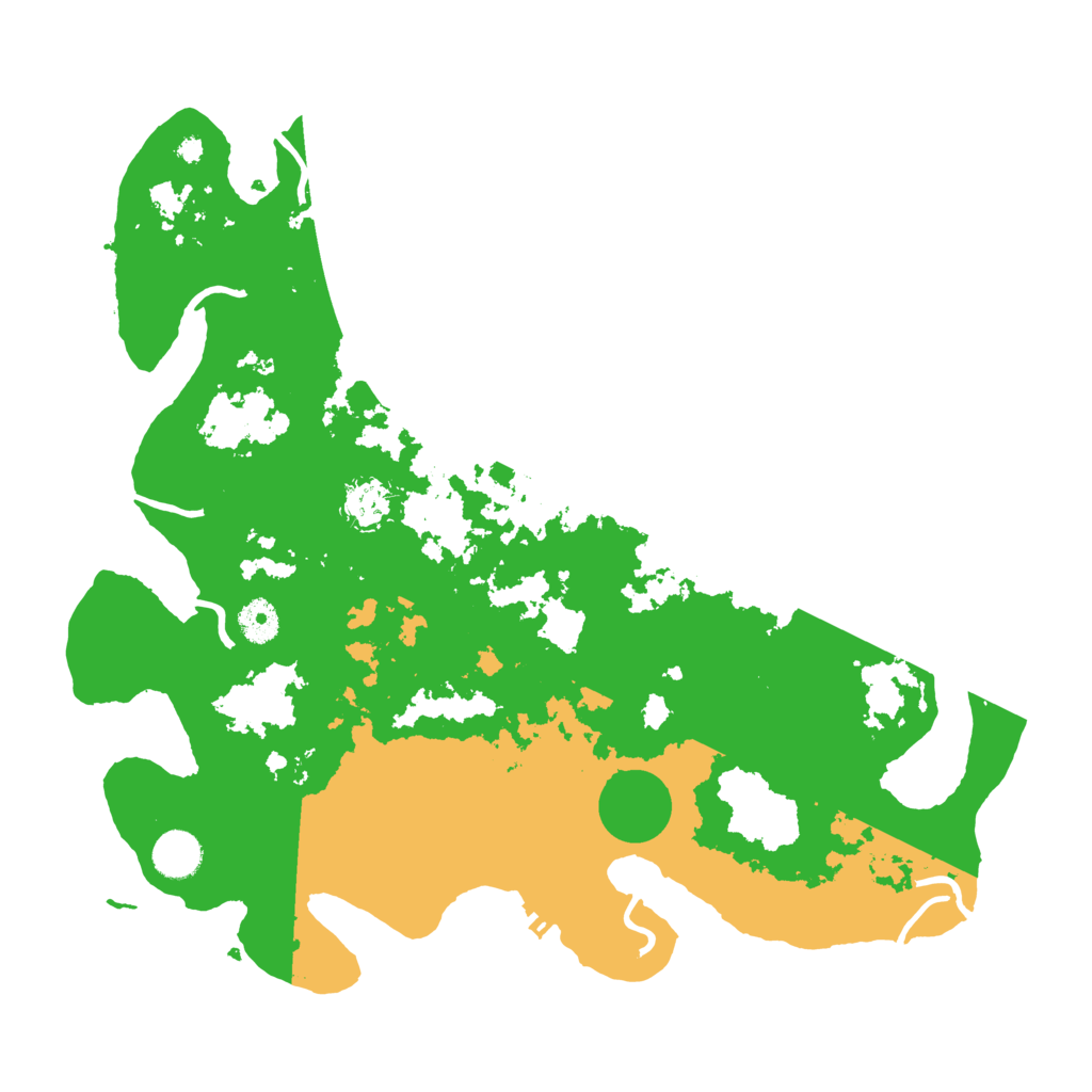 Biome Rust Map: Procedural Map, Size: 3950, Seed: 21613419