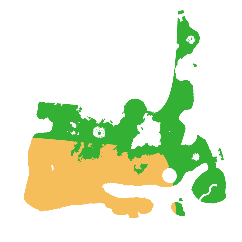 Biome Rust Map: Procedural Map, Size: 3000, Seed: 3053