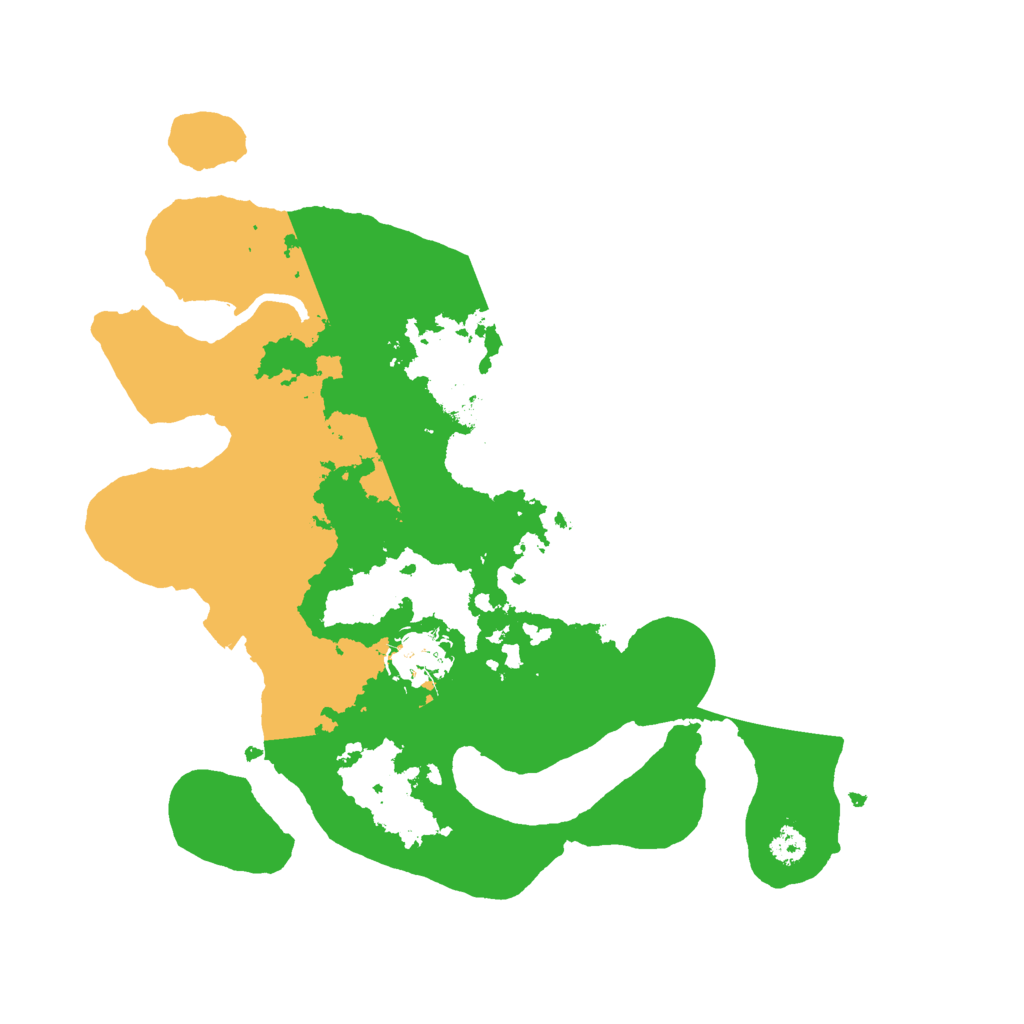 Biome Rust Map: Procedural Map, Size: 3000, Seed: 8140256