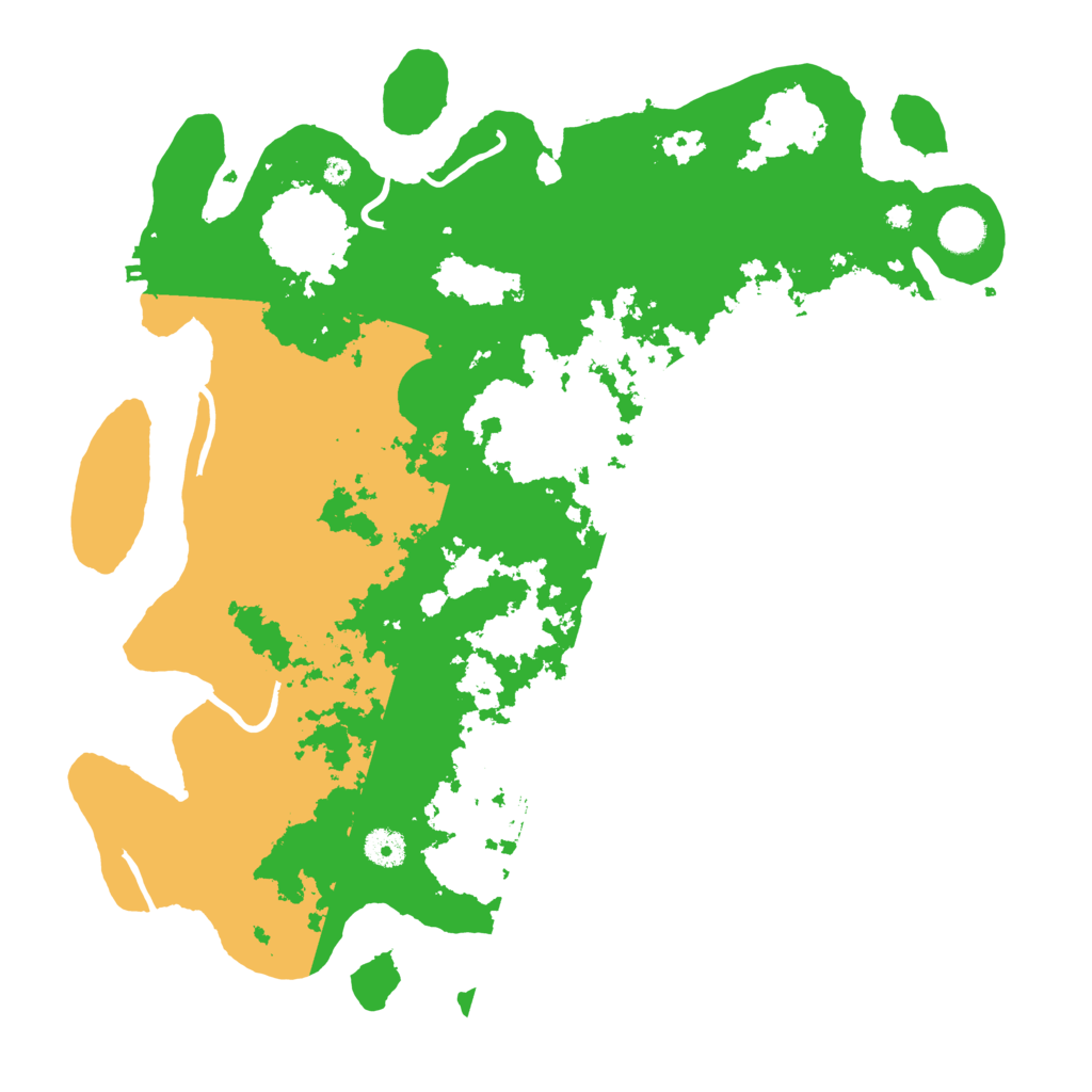 Biome Rust Map: Procedural Map, Size: 4096, Seed: 20230528