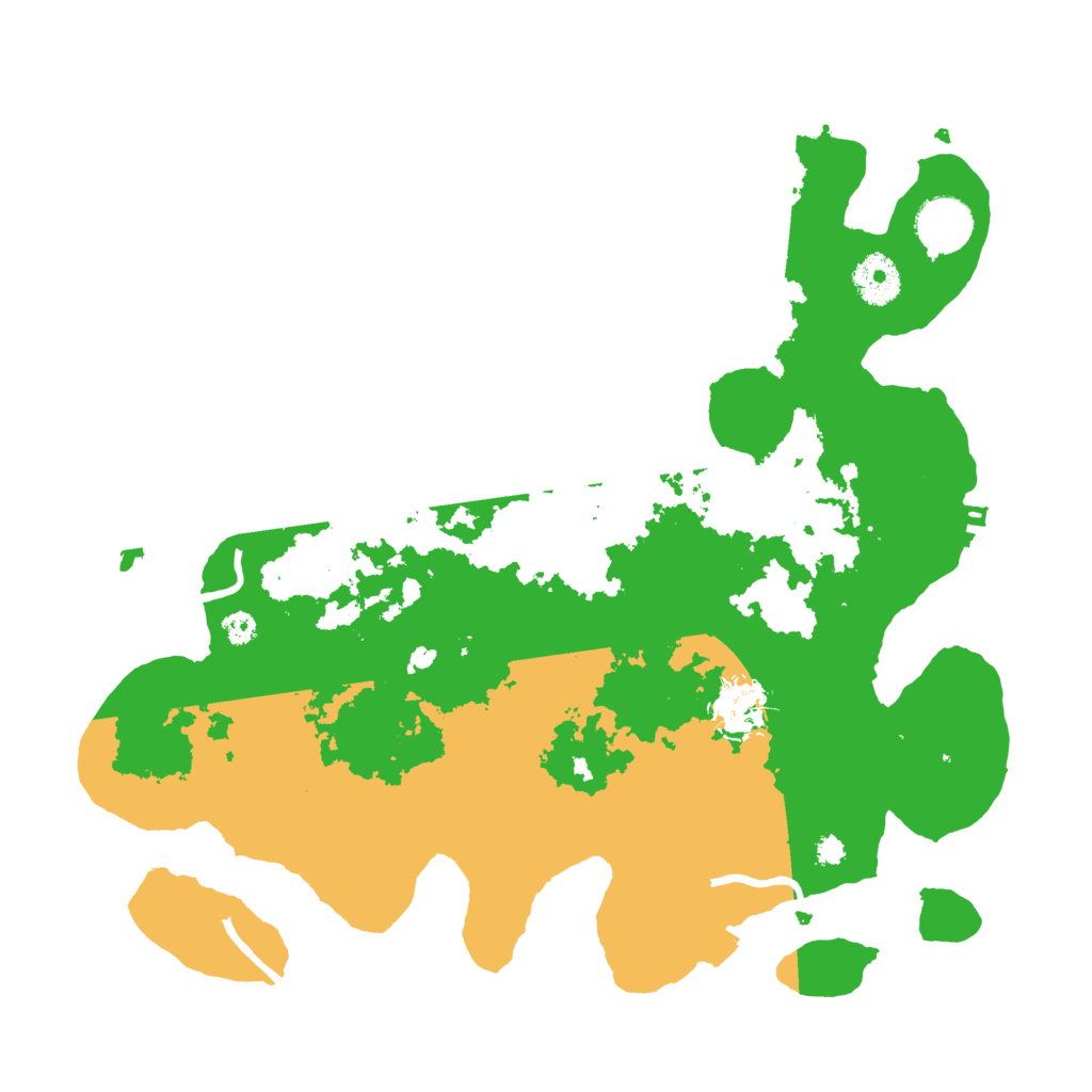 Biome Rust Map: Procedural Map, Size: 3400, Seed: 55156690