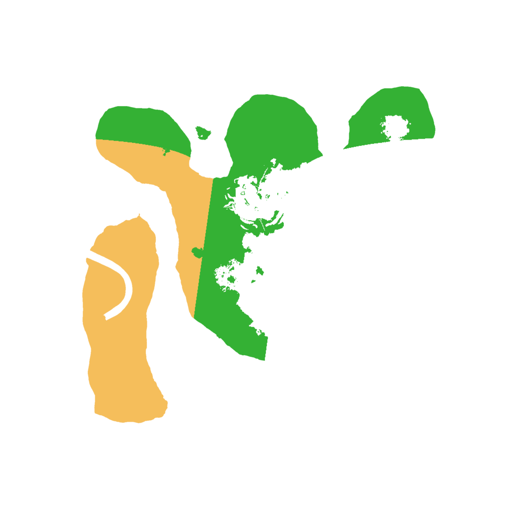 Biome Rust Map: Procedural Map, Size: 1750, Seed: 634564566