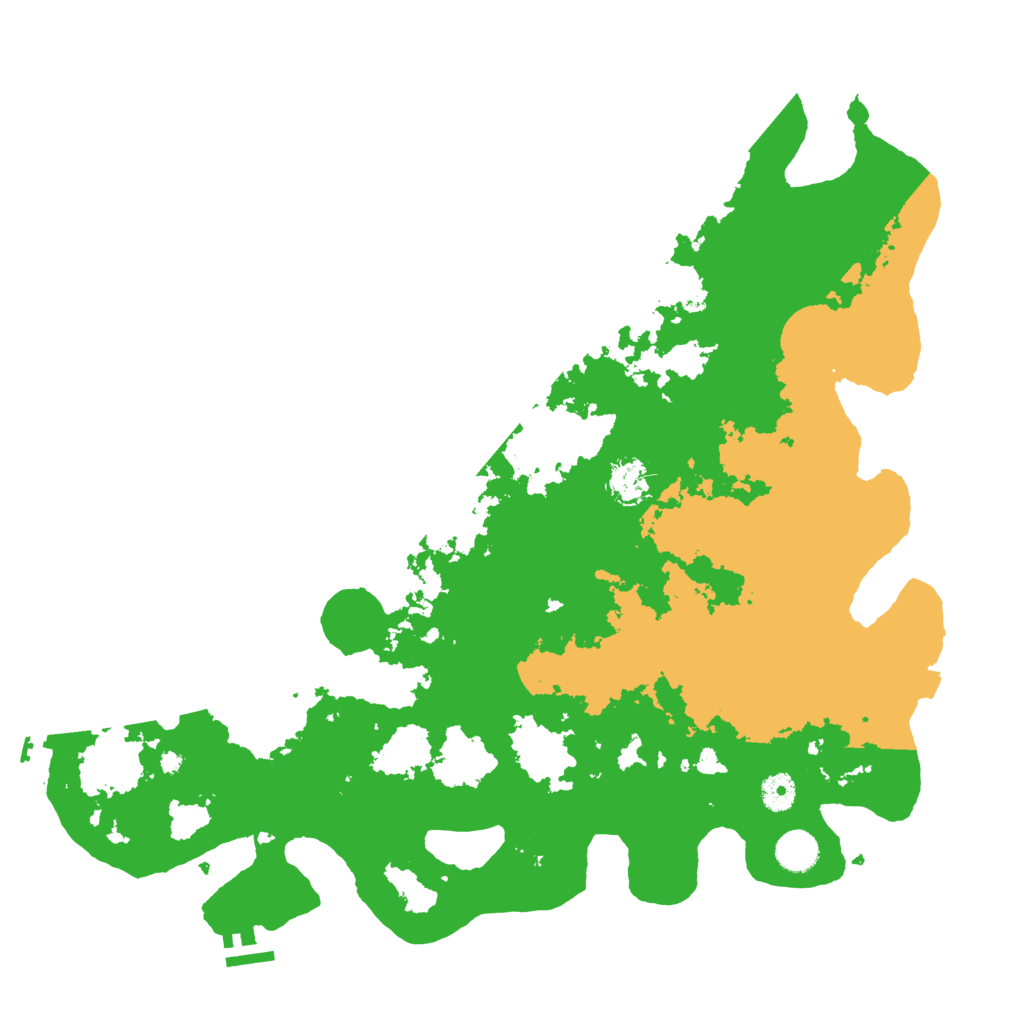 Biome Rust Map: Procedural Map, Size: 4250, Seed: 3564126