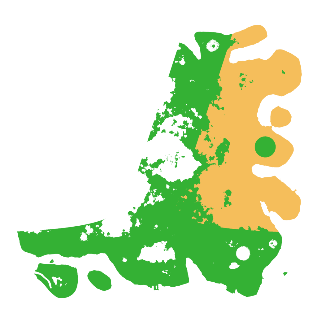 Biome Rust Map: Procedural Map, Size: 4000, Seed: 69279825