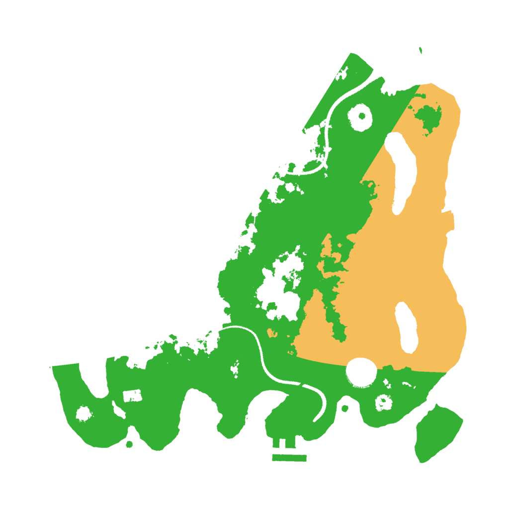 Biome Rust Map: Procedural Map, Size: 3000, Seed: 1629416097