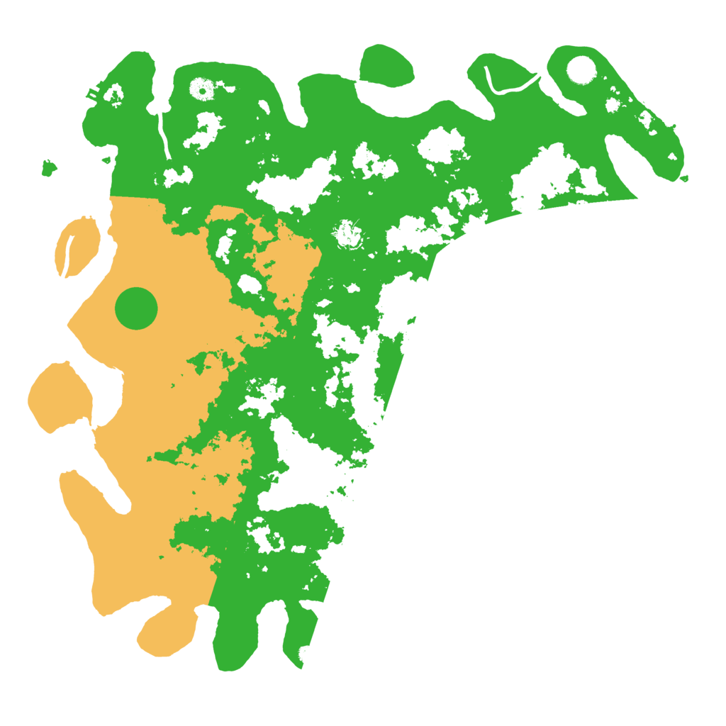 Biome Rust Map: Procedural Map, Size: 4500, Seed: 850949557