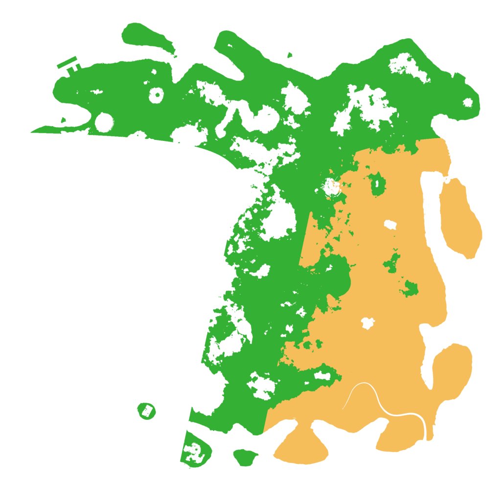 Biome Rust Map: Procedural Map, Size: 4800, Seed: 488256188