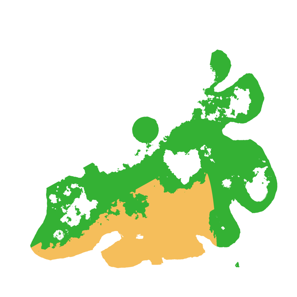 Biome Rust Map: Procedural Map, Size: 3000, Seed: 2053676242