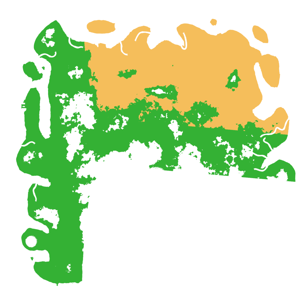 Biome Rust Map: Procedural Map, Size: 4800, Seed: 754947159