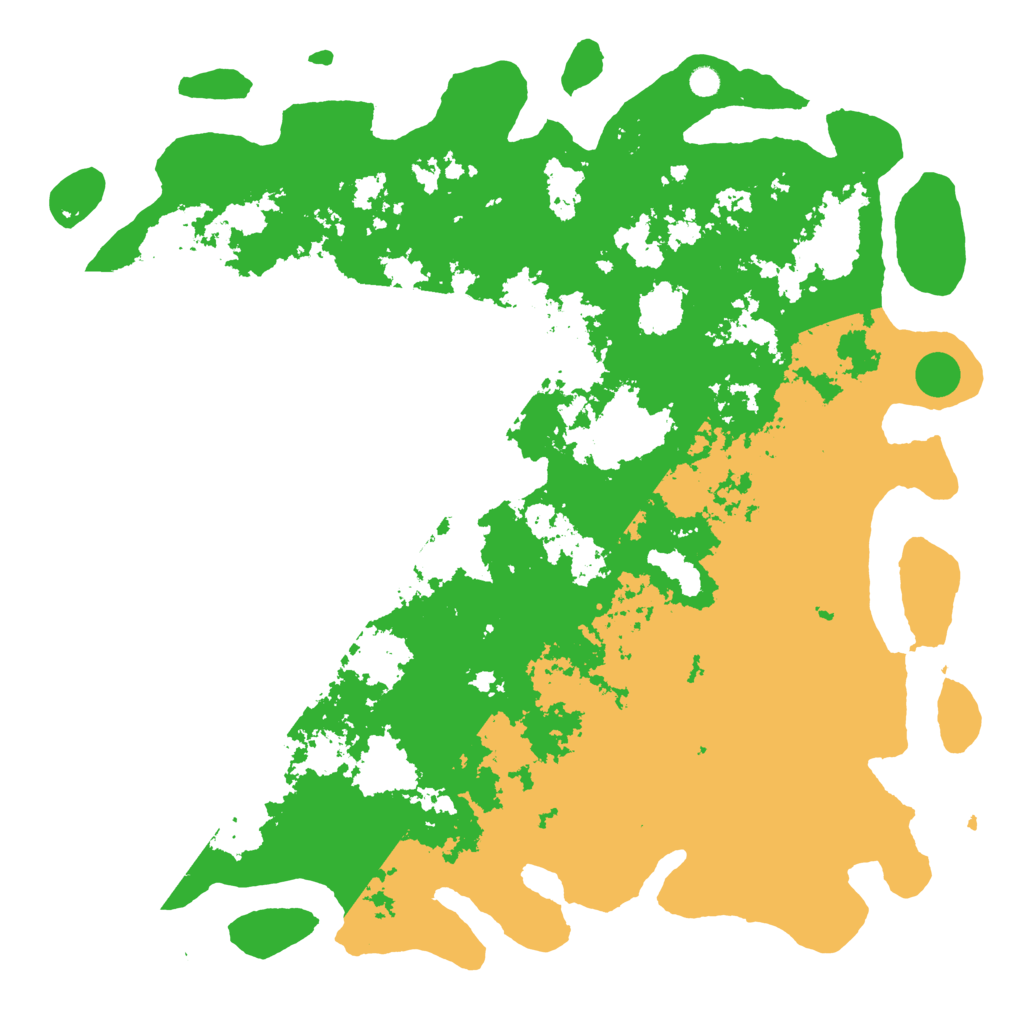 Biome Rust Map: Barren, Size: 6000, Seed: 4137285