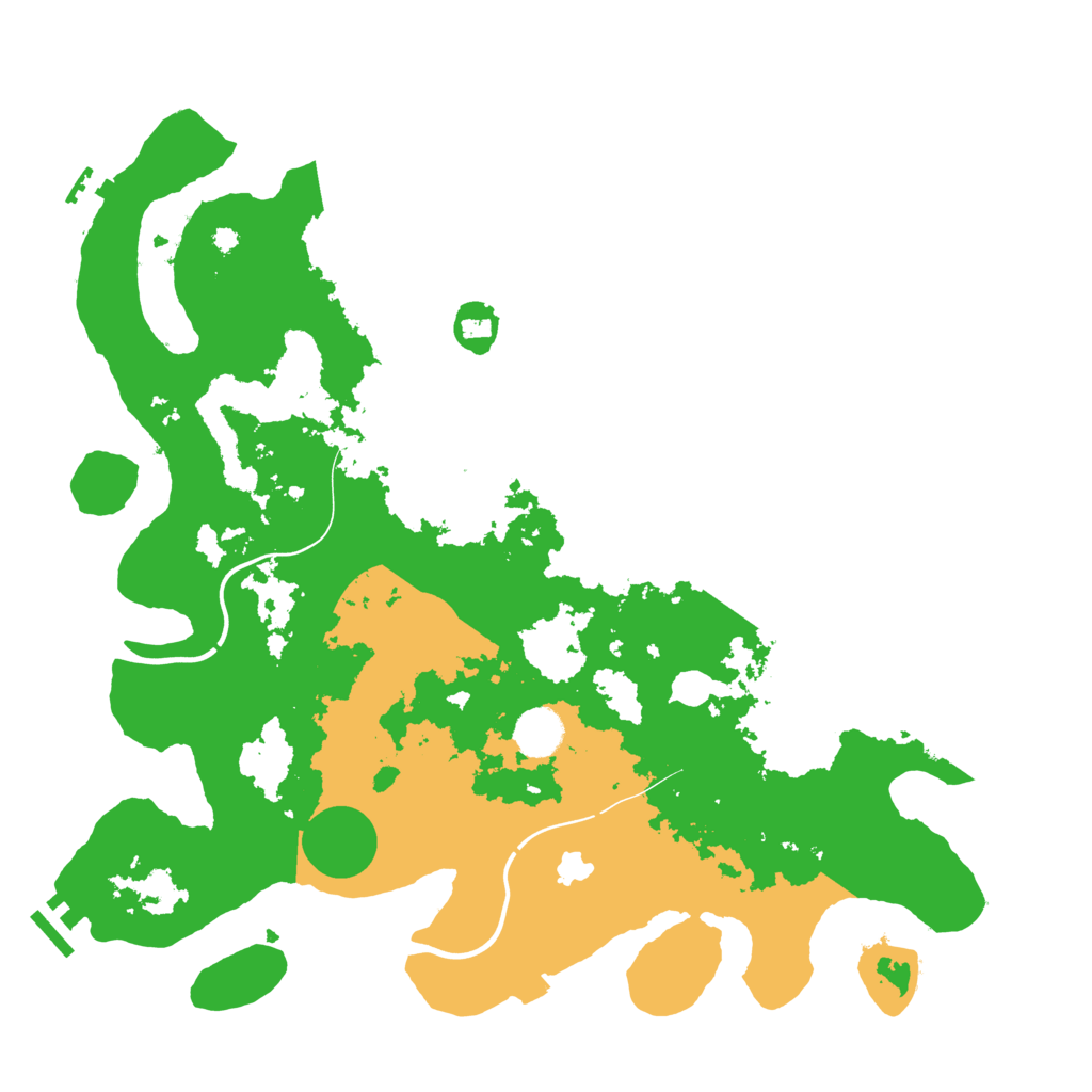 Biome Rust Map: Procedural Map, Size: 4000, Seed: 925761302