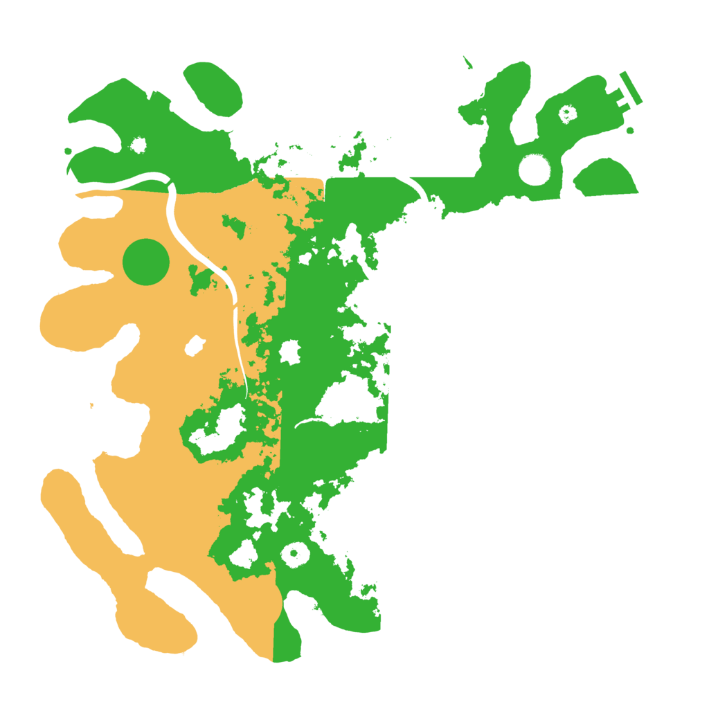 Biome Rust Map: Procedural Map, Size: 4000, Seed: 112309655
