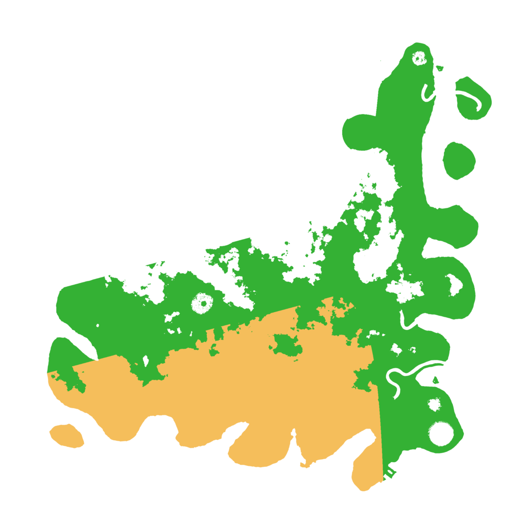 Biome Rust Map: Procedural Map, Size: 3800, Seed: 187745641