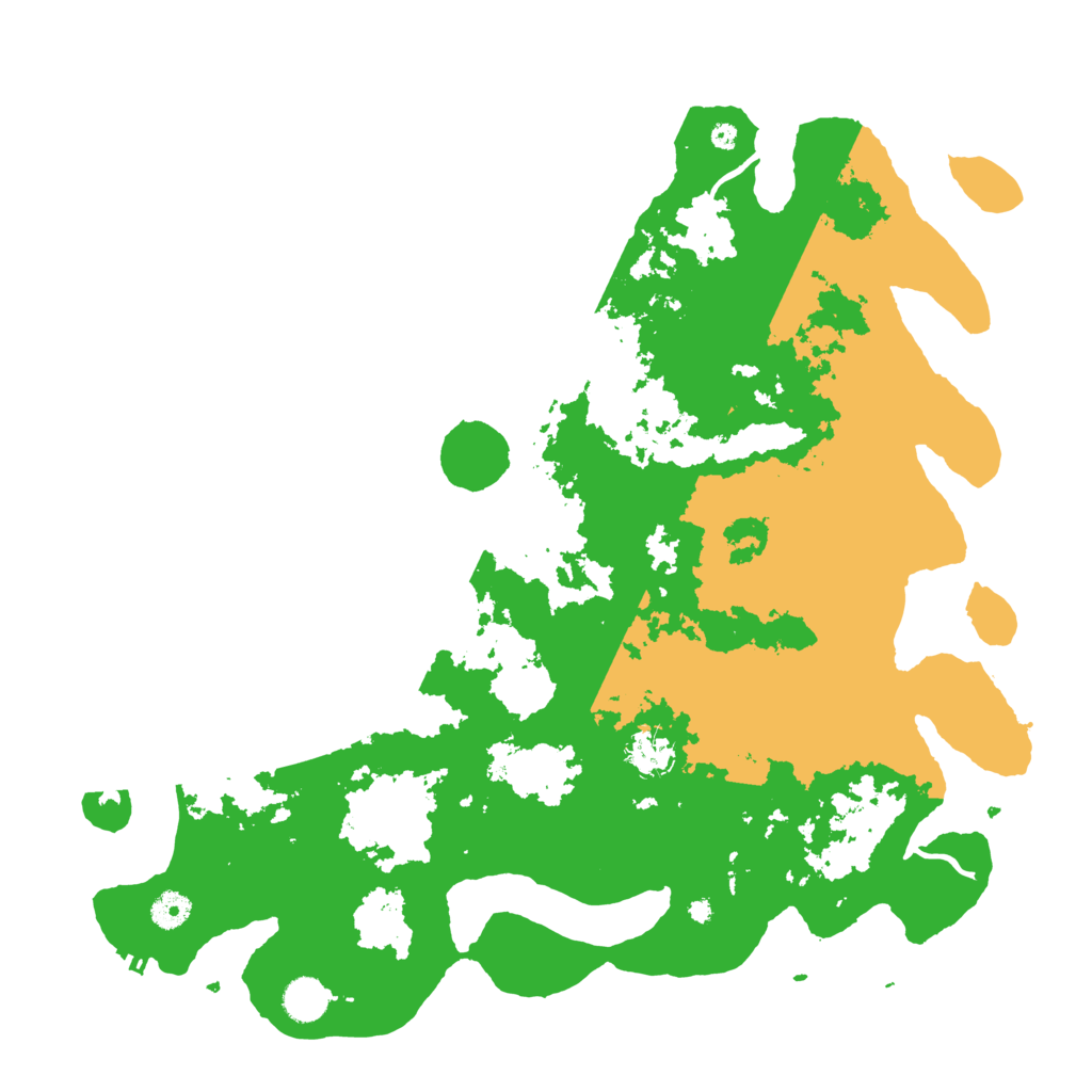 Biome Rust Map: Procedural Map, Size: 4300, Seed: 58031507