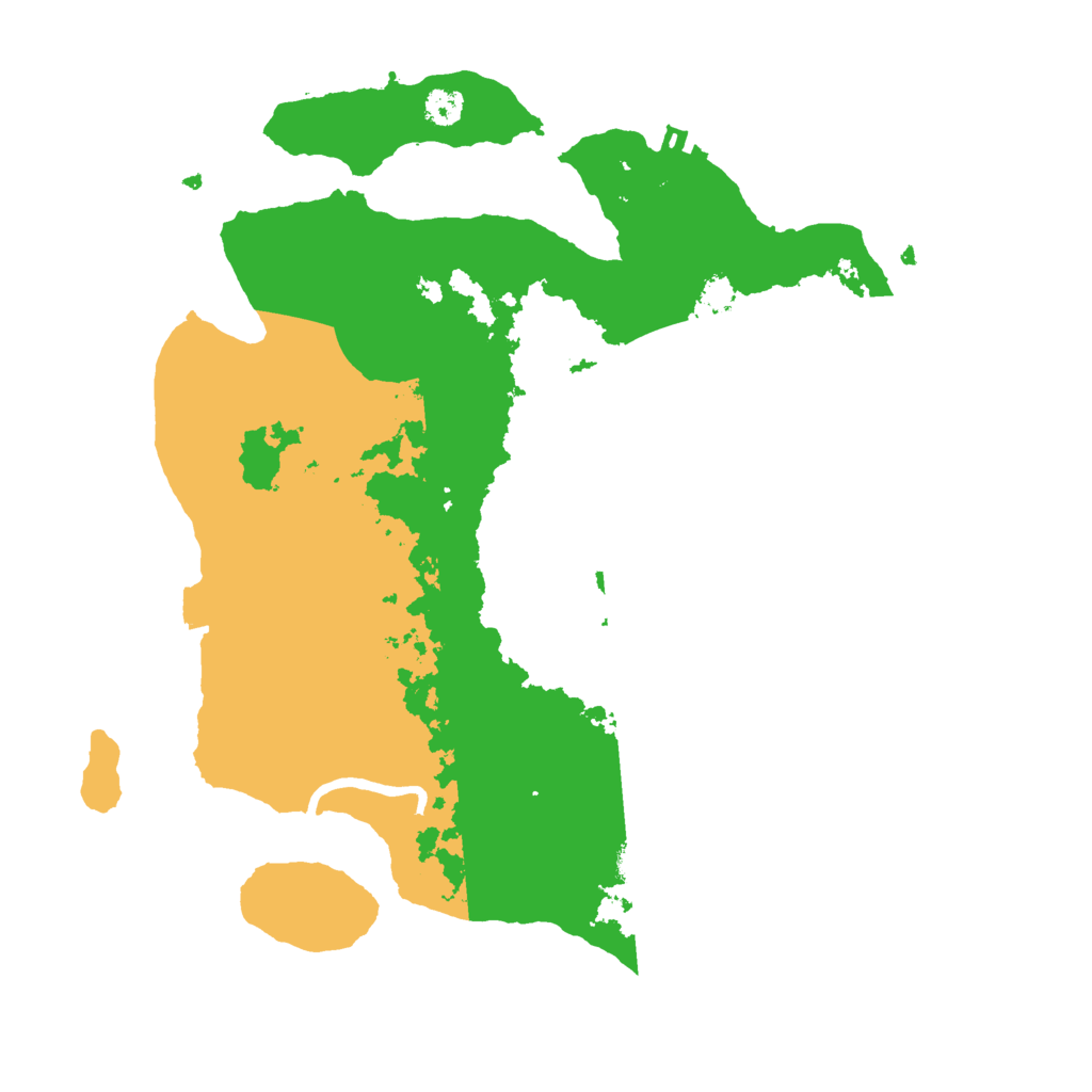 Biome Rust Map: Procedural Map, Size: 3000, Seed: 67854