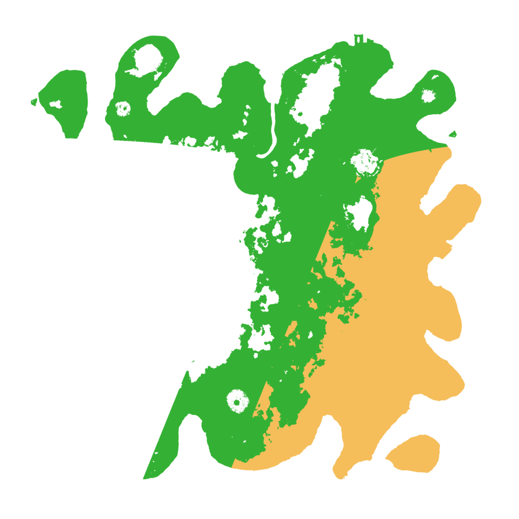 Biome Rust Map: Procedural Map, Size: 3550, Seed: 66478578