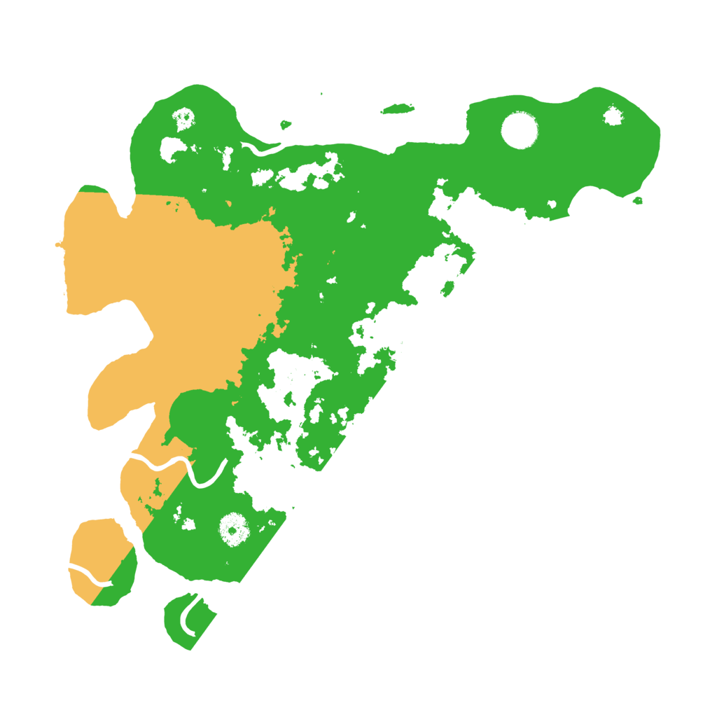 Biome Rust Map: Procedural Map, Size: 3450, Seed: 14215012