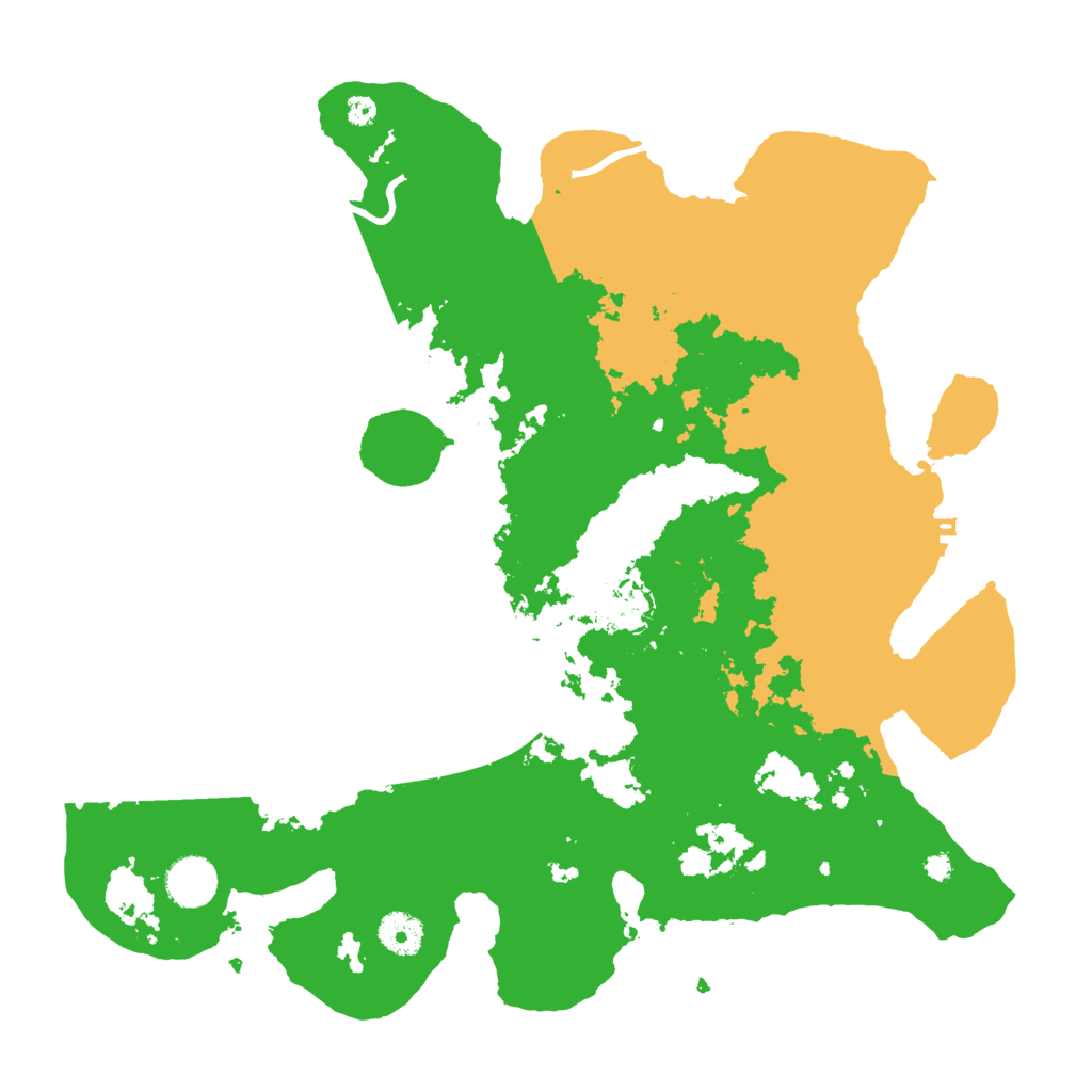 Biome Rust Map: Procedural Map, Size: 3750, Seed: 39526639