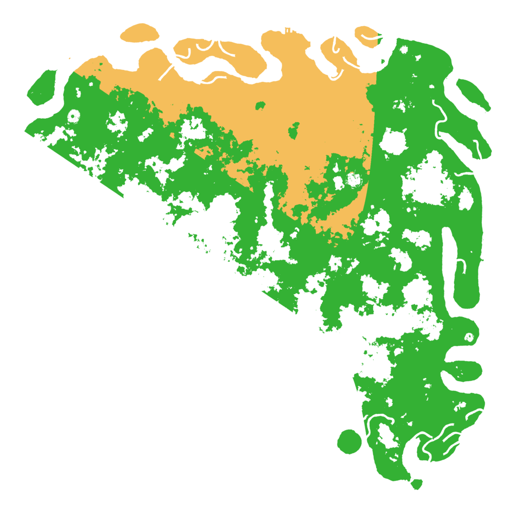 Biome Rust Map: Procedural Map, Size: 6000, Seed: 479795459