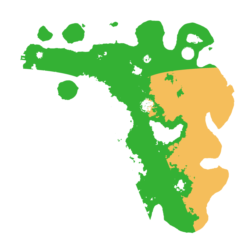 Biome Rust Map: Procedural Map, Size: 3500, Seed: 321114221