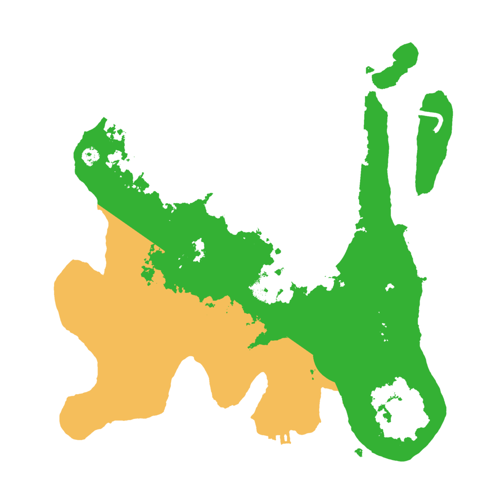Biome Rust Map: Procedural Map, Size: 3000, Seed: 501241167