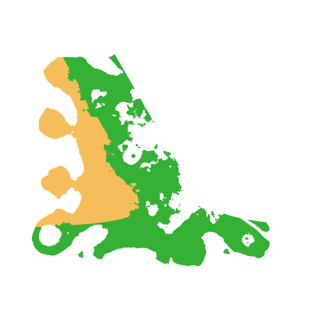 Biome Rust Map: Procedural Map, Size: 2600, Seed: 123