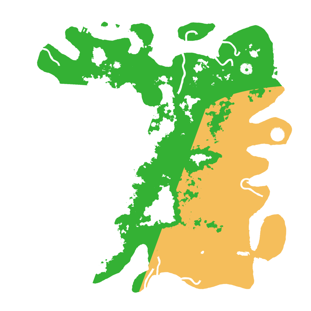 Biome Rust Map: Procedural Map, Size: 3950, Seed: 65678558
