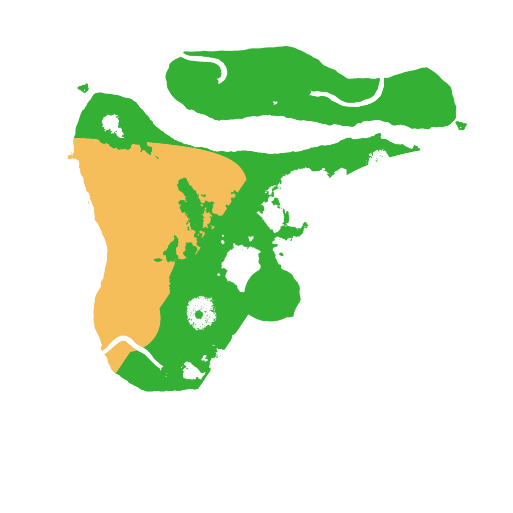 Biome Rust Map: Procedural Map, Size: 2500, Seed: 1742981059