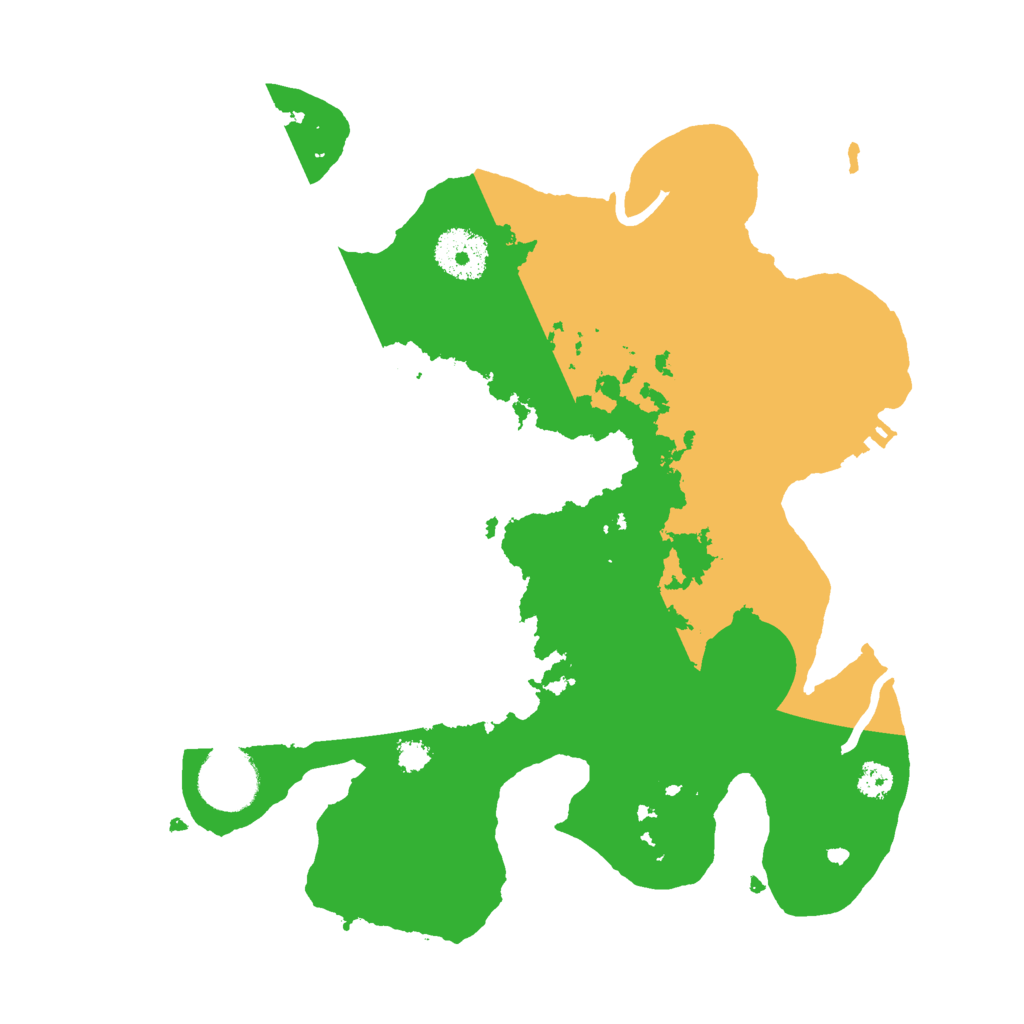 Biome Rust Map: Procedural Map, Size: 3000, Seed: 336435398
