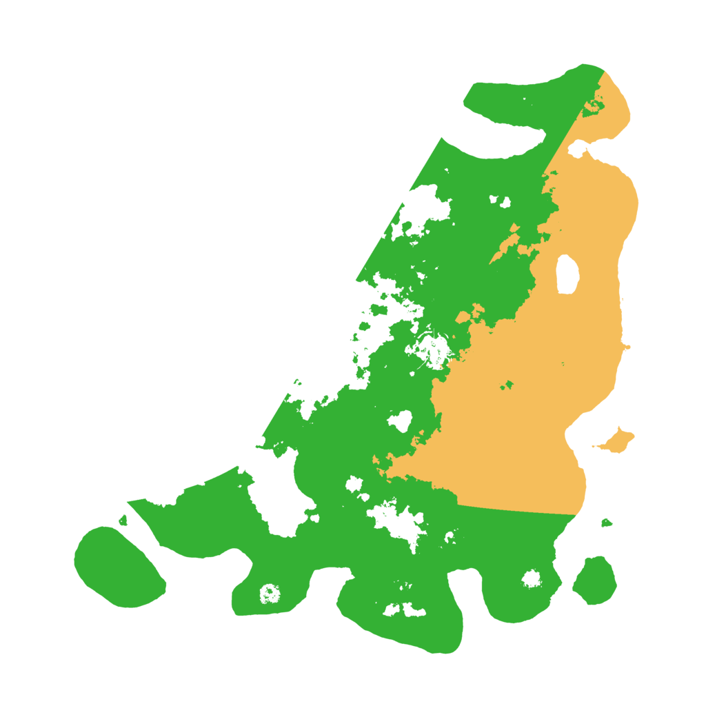 Biome Rust Map: Procedural Map, Size: 3500, Seed: 86737