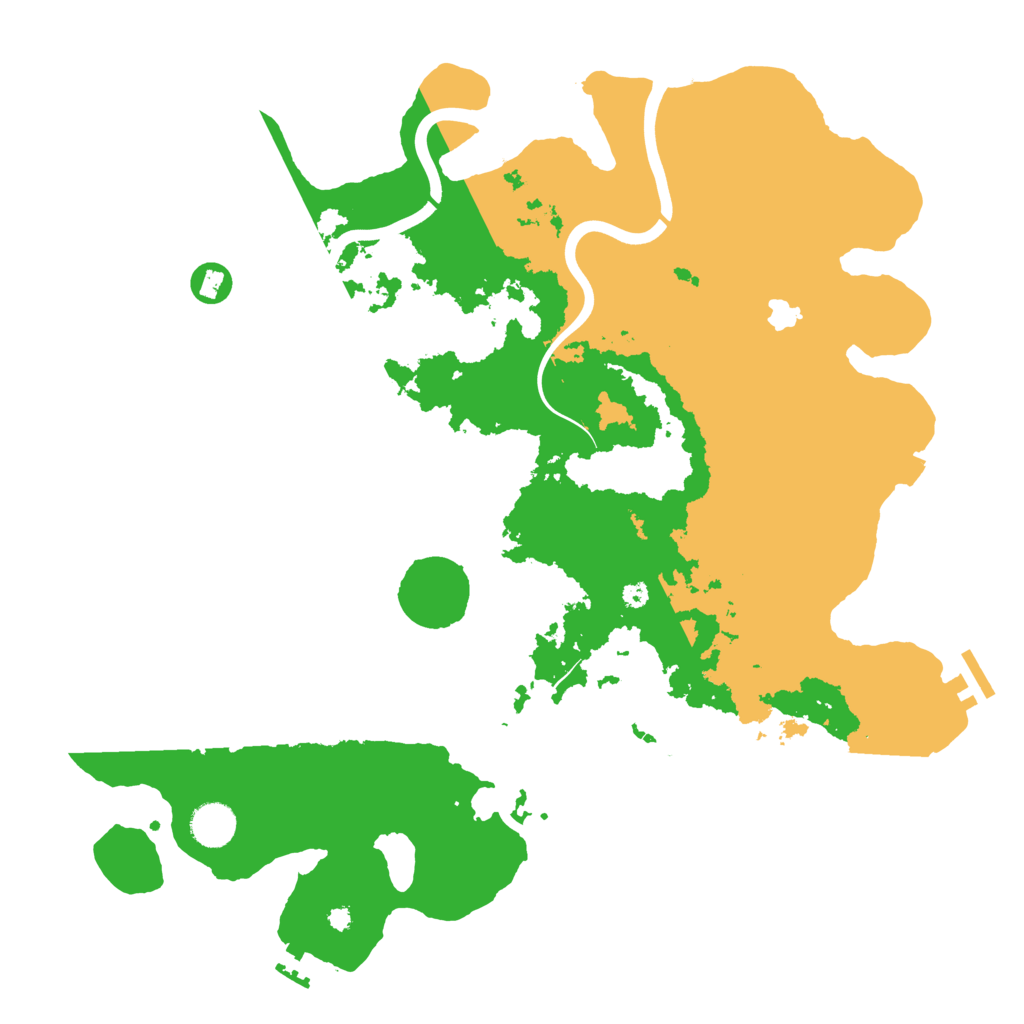Biome Rust Map: Procedural Map, Size: 4000, Seed: 1815727709