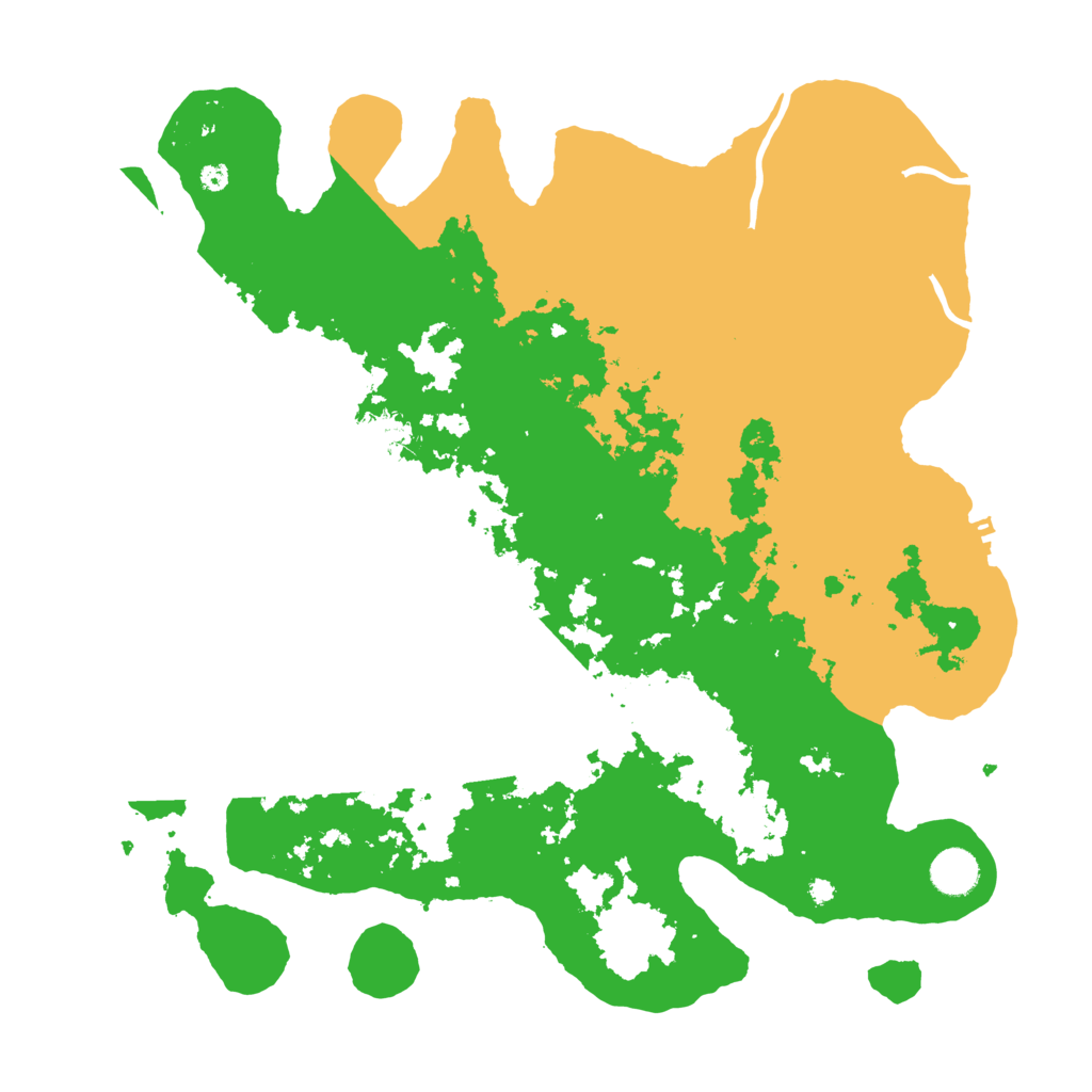Biome Rust Map: Procedural Map, Size: 4000, Seed: 571319029