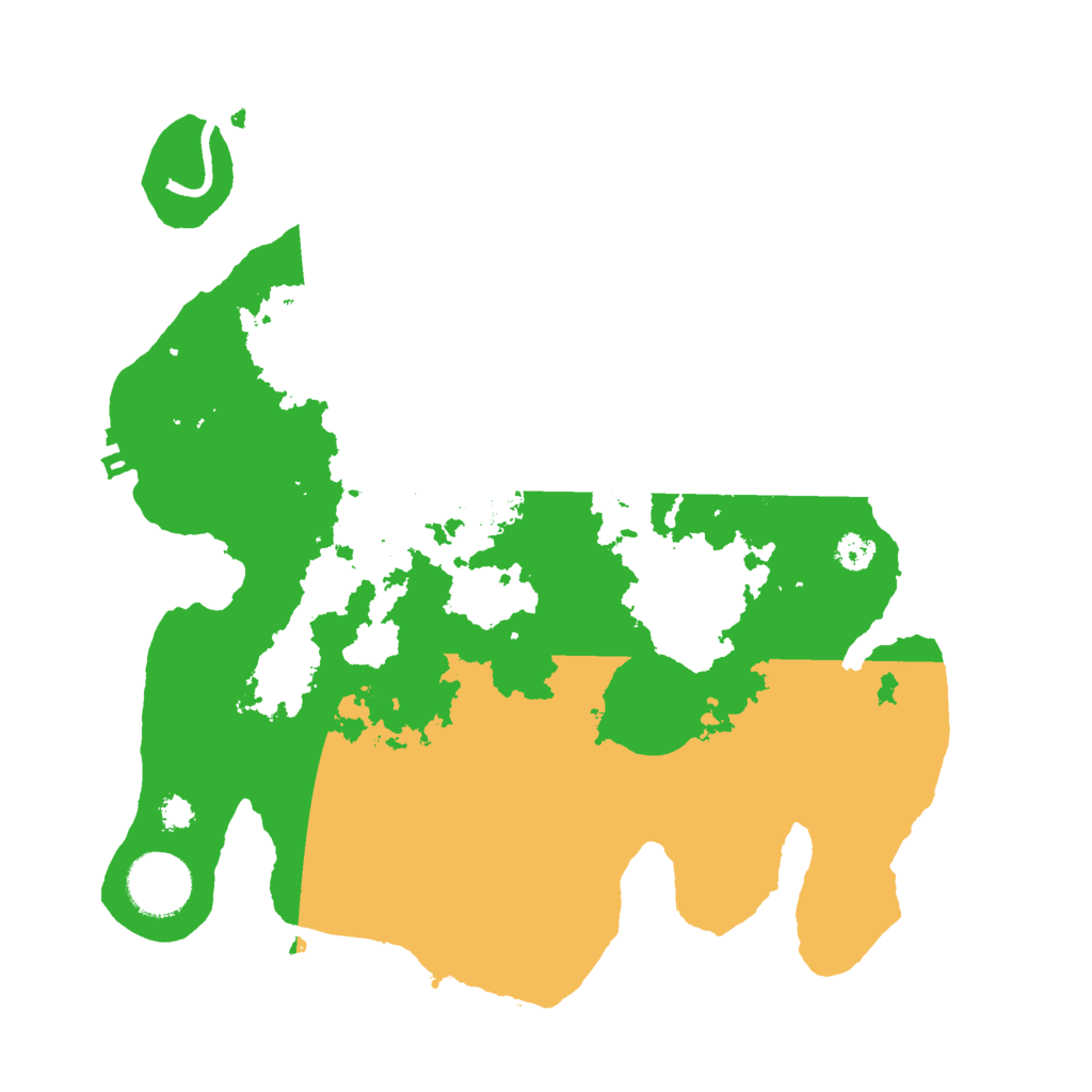 Biome Rust Map: Procedural Map, Size: 3000, Seed: 1491032863