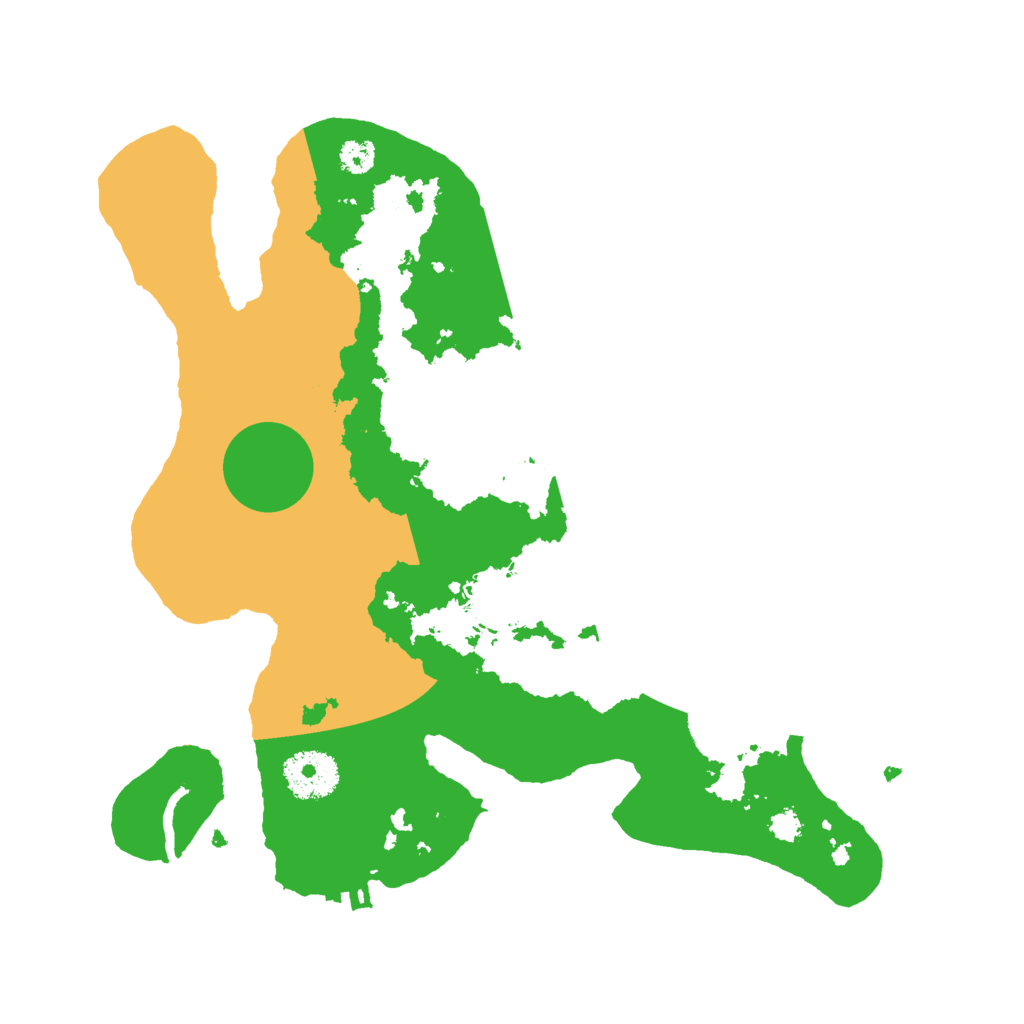 Biome Rust Map: Procedural Map, Size: 3000, Seed: 1832561232
