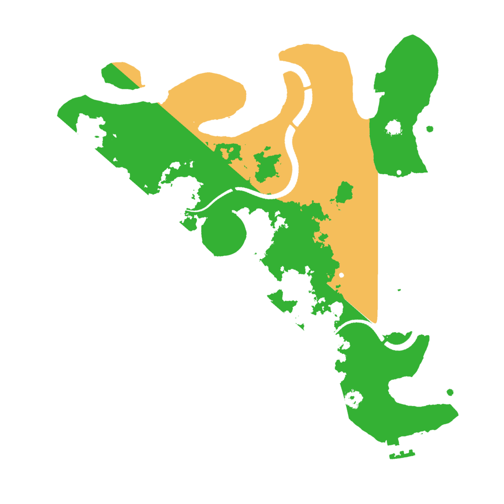 Biome Rust Map: Procedural Map, Size: 3000, Seed: 1382970