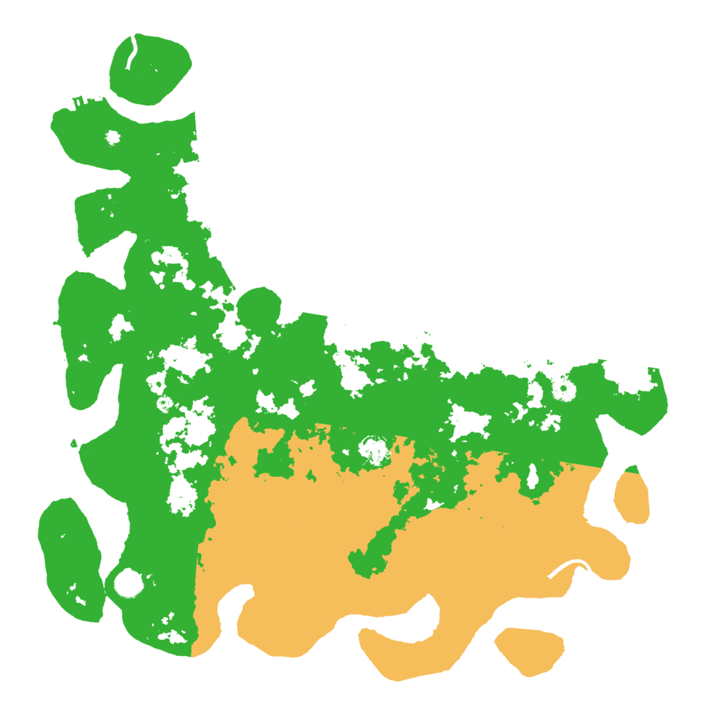 Biome Rust Map: Procedural Map, Size: 4500, Seed: 56897