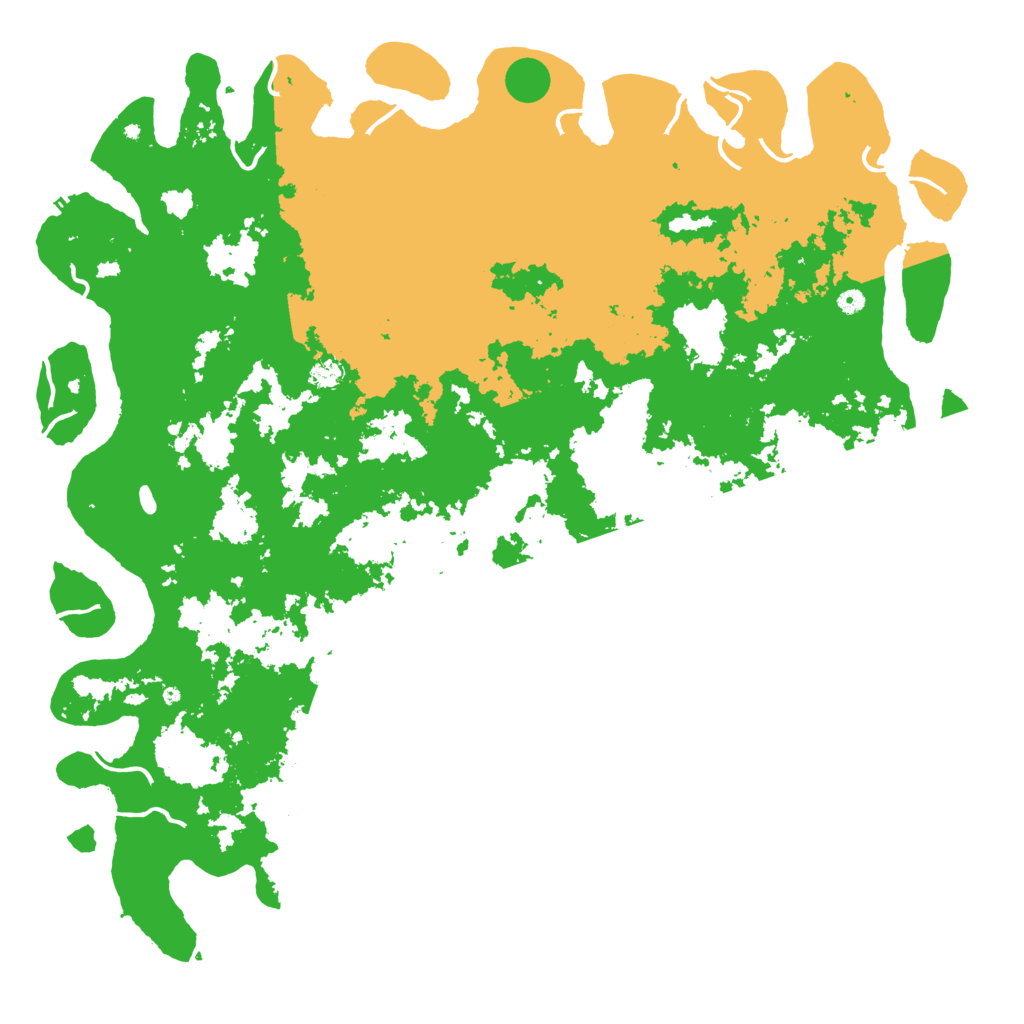Biome Rust Map: Procedural Map, Size: 6000, Seed: 6846